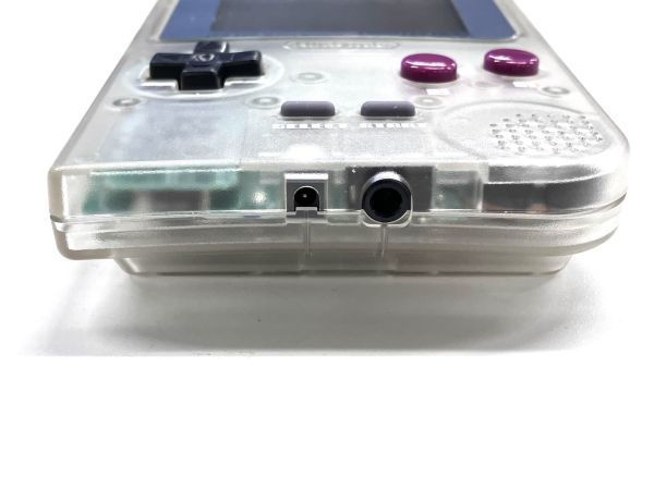 TK016◎美品 Nintendo ニンテンドー GAME BOY pocket MGB-001 スケルトン ファミ通限定 ゲーム機 本体 箱付き 通電確認済み