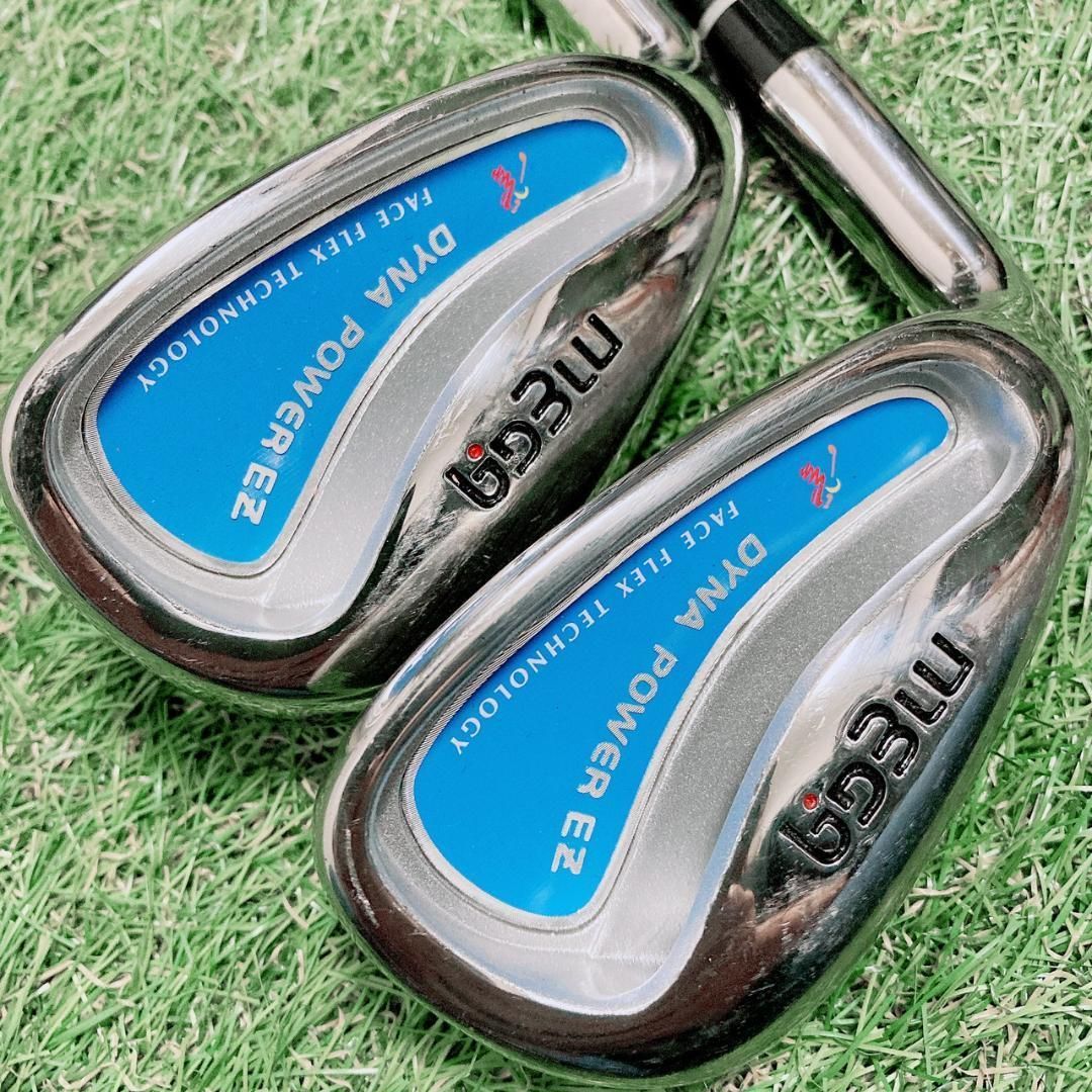 レディース レフティ MEGA ハーフ用 アイアンセット4本 579S - メルカリ