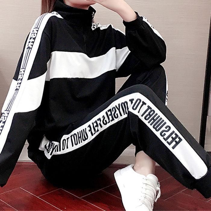 秋冬コーデ❤️ジャージ セットアップ スウェット 長袖
