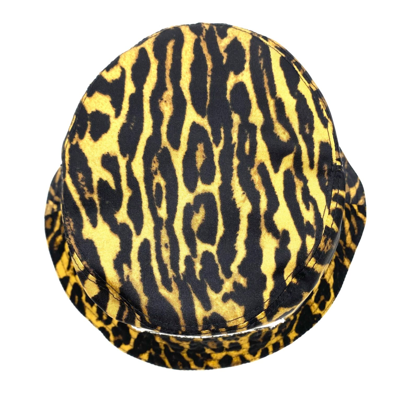 BURBERRY レオパード柄 バケットハット Lサイズ リバーシブル BURBERRY