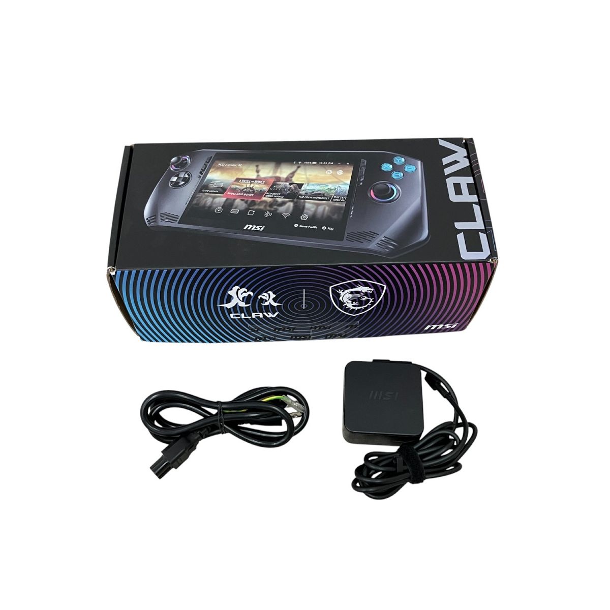 MSI Claw A1M 7インチ ポータブル ゲーミング パソコン Ultra 7 155H 16GB SSD 1TB OS無 M10344624
