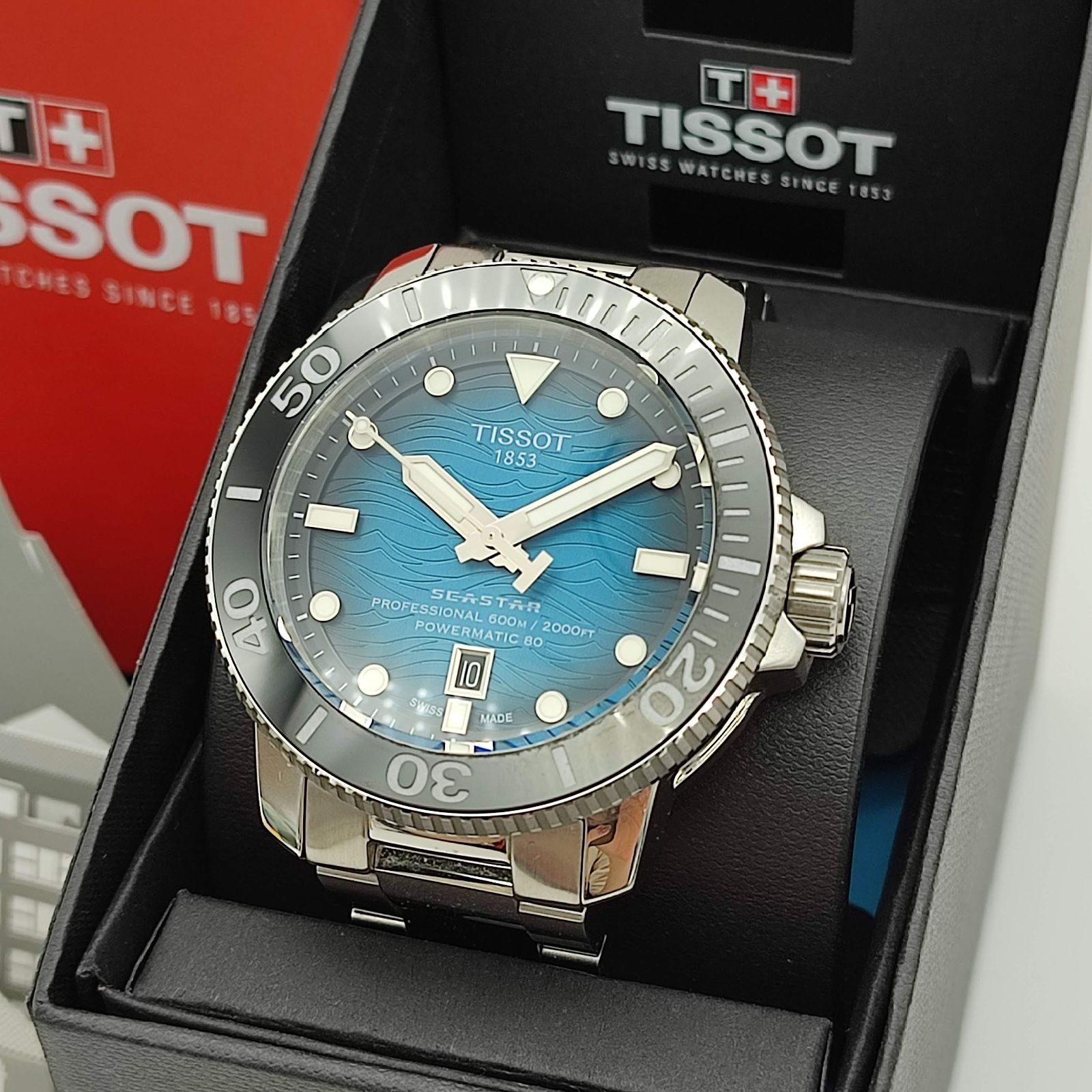 【美品】TISSOTティソT120.607シースター2000自動巻