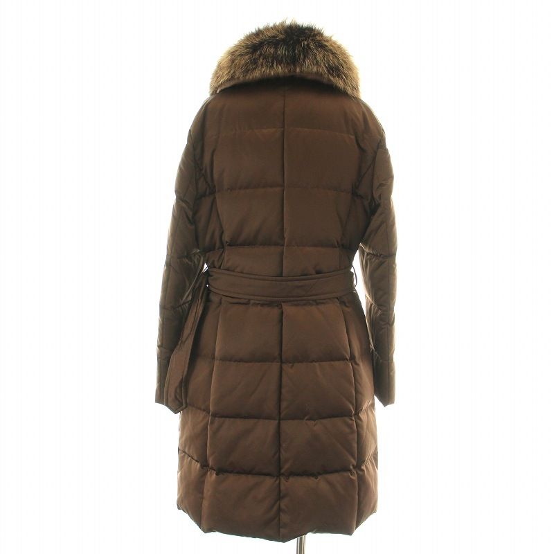 バーバリーフォックスファーフィールドダウンコート 週末セール】バーバリー フォックスファーフィールドダウンコート 40