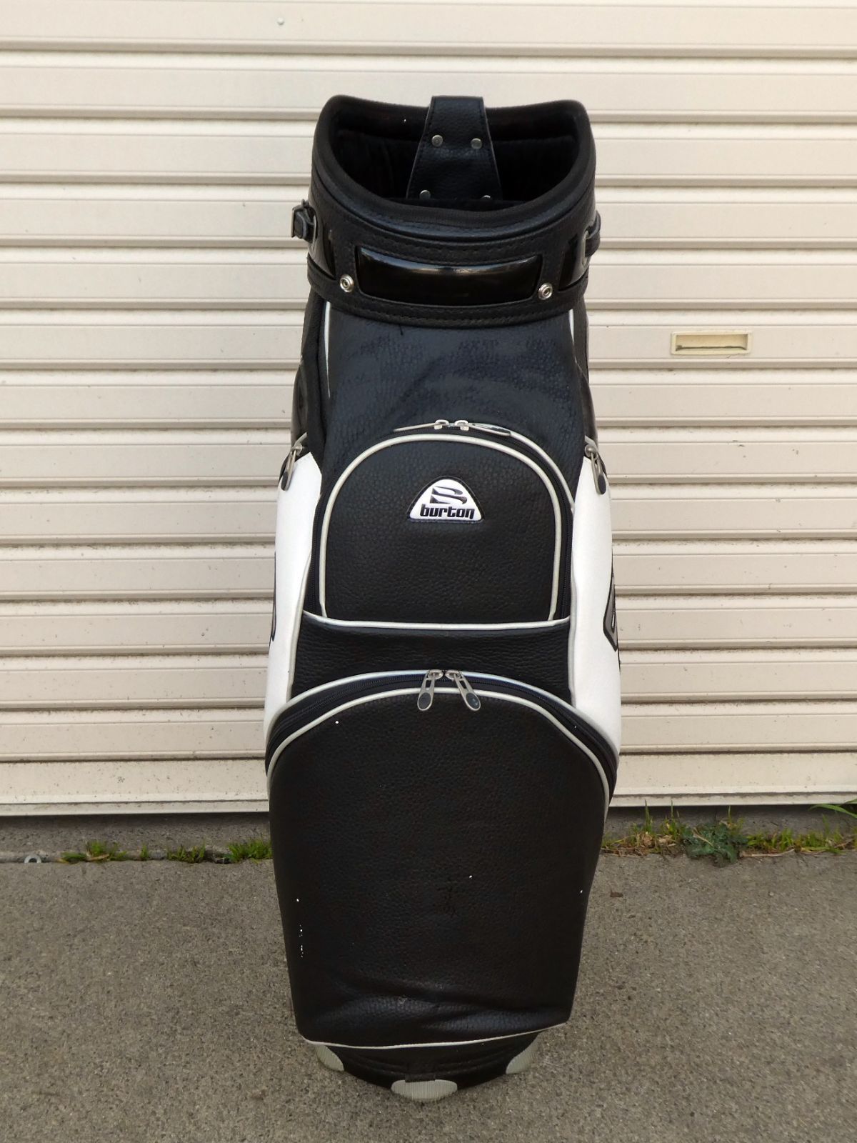 Q800【激安】バートン BURTON キャディバッグ ゴルフバッグ 中古 現状