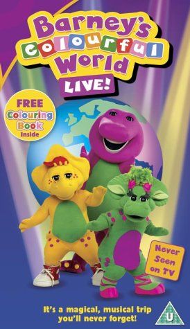 Barney: Colourful World - Live [VHS](品)