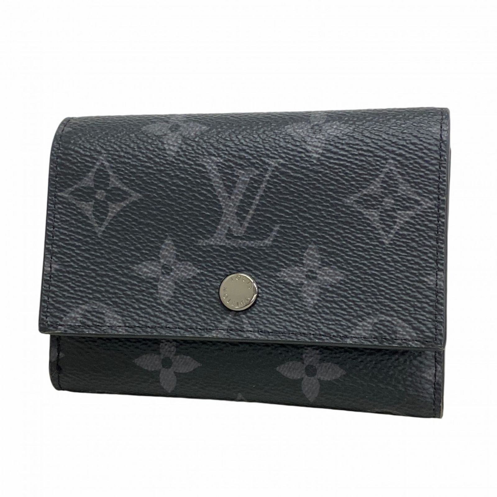 ルイ ヴィトン Louis Vuitton ルイ ヴィトン 三つ折り財布 モノグラム エクリプス ヴィクターウォレット M12598 ブラックメンズ