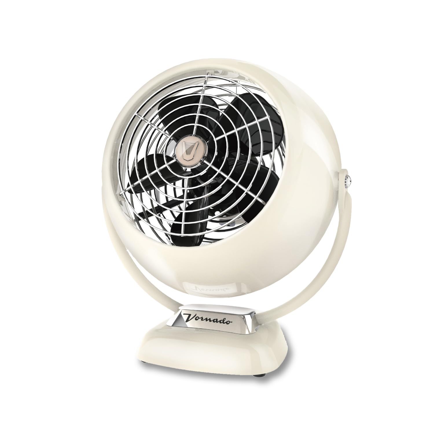 ボルネード サーキュレーター 10畳 レトロ パワフル 省エネ 植物向き 部屋干し 2段階風量 2年 24時間365日使える ビンテージホワイト VFANJR-JP