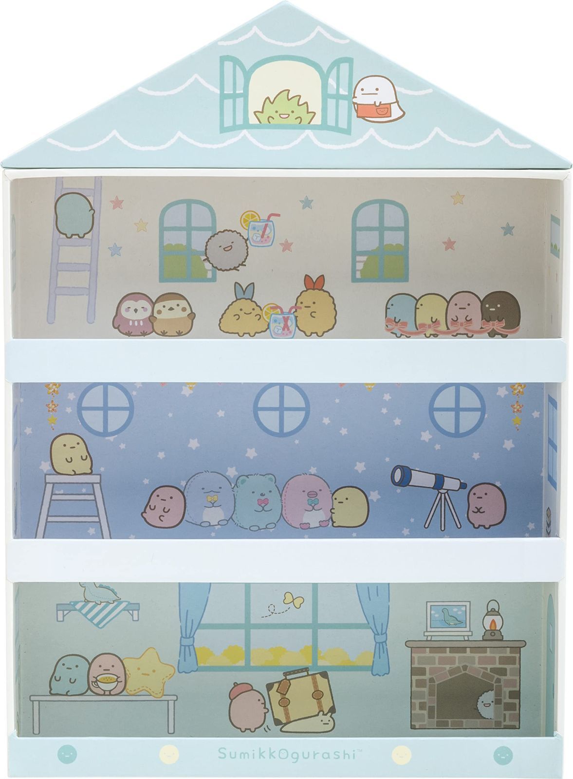 すみっコハウスケース[ミニ] おへやのすみっこおかたづけ FB52301 すみっコぐらしコレクション すみっコぐらし