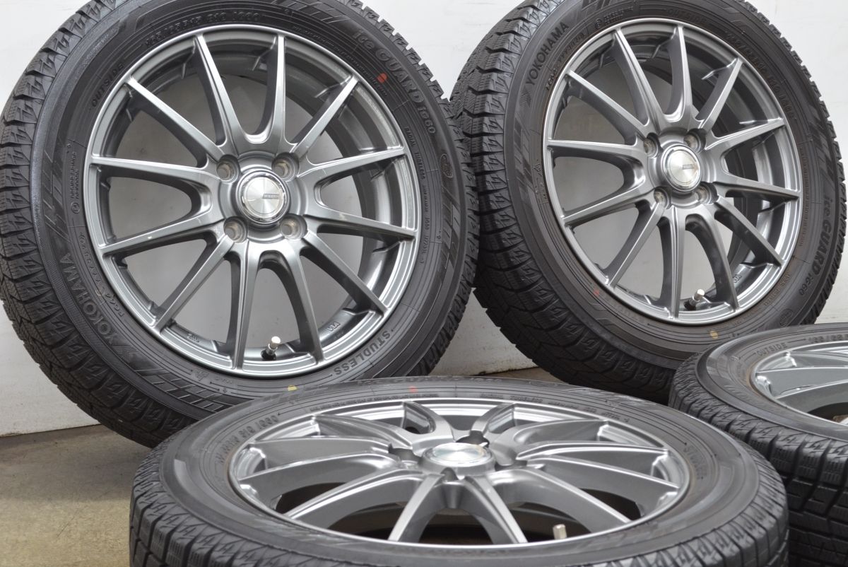 スタッドレス】WEZEN 15in 4.5J +45 PCD100 ヨコハマ アイスガード