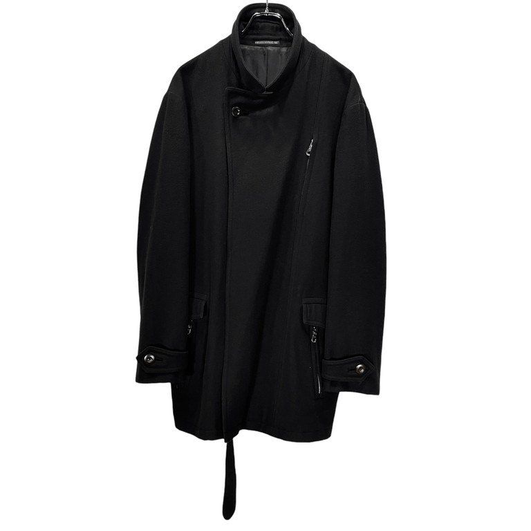 Yohji Yamamoto Pour Homme 98AW ウールメルトンジップポケットボタン 
