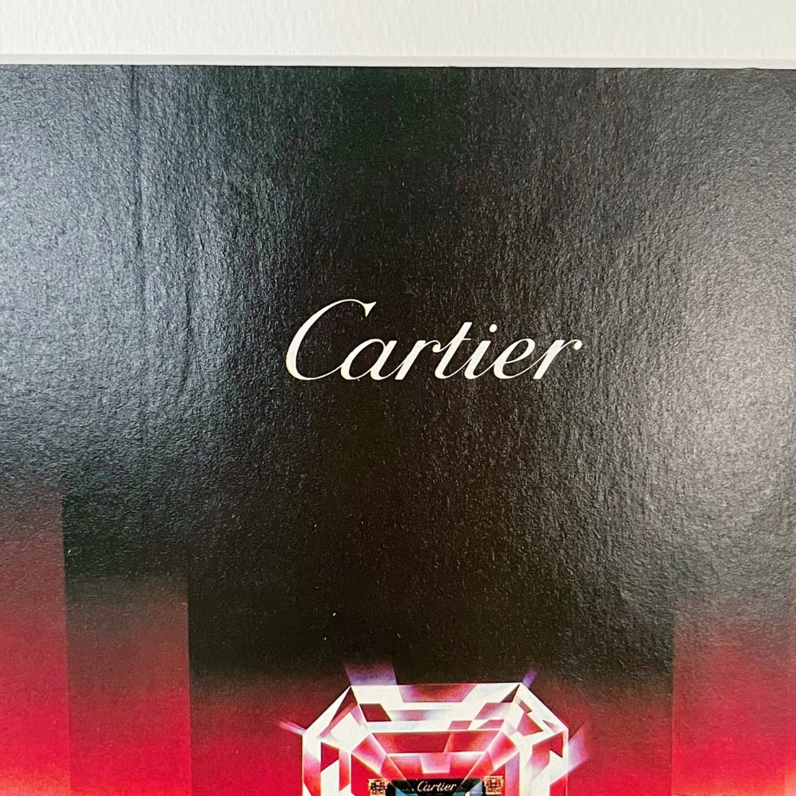 1985 広告＞ Cartier カルティエ ポスター ヴィンテージ