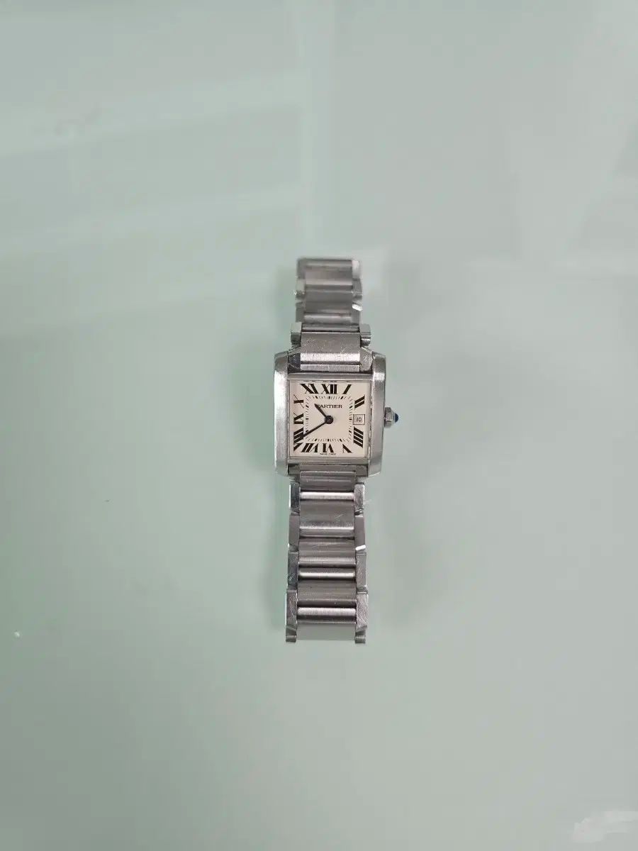 カルティエ タンクフランセーズ スチール 時計