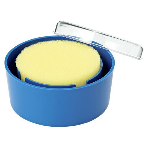 まとめ 指先すべり止め用品 オープン スポンジケース丸型 R-1 4970115513008 1個 ×40セット