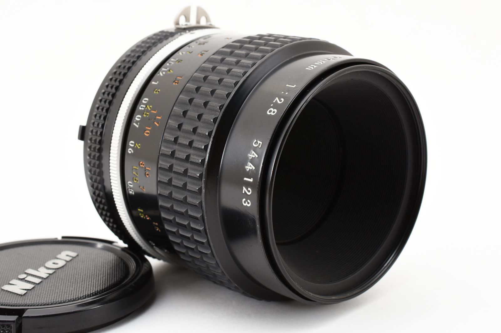 ニコン Nikon Nikkor Ais 55mm f/2.8 Ai-s Prime MF Lens [良品