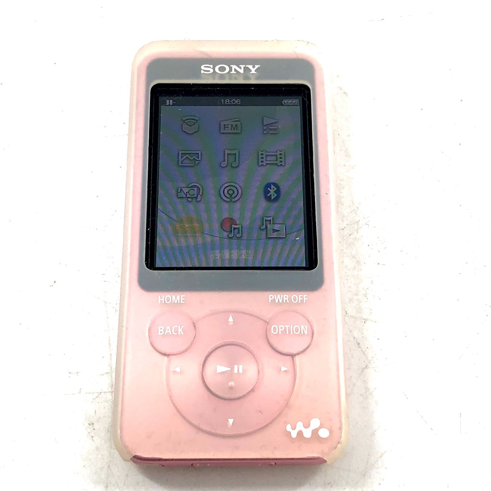 SONY ウォークマンNW-S14K ピンク SONY ソニー WALKMAN ウォークマン NW-S14K 8GB ピンク 通電確認