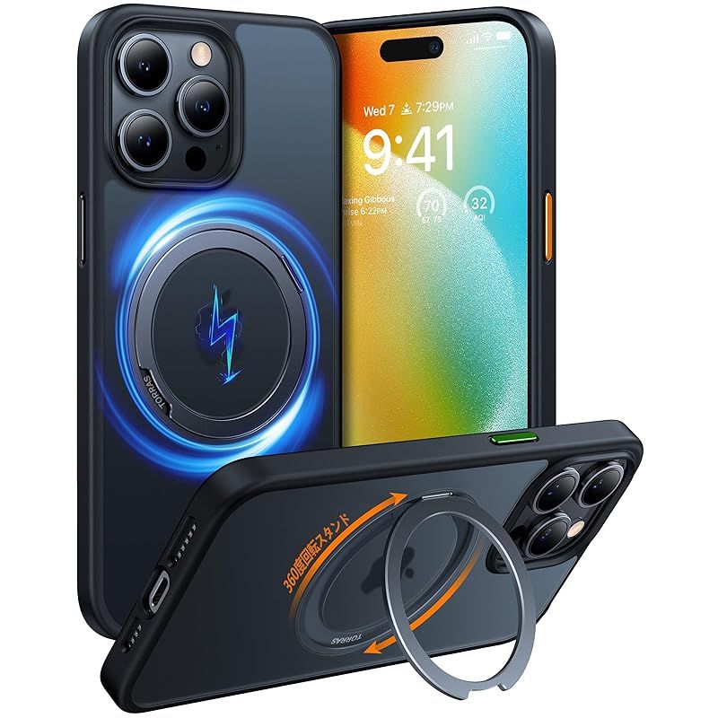 Amazon.co.jp: 【パンダ色・多機能360度回転スタンド】TORRAS iPhone