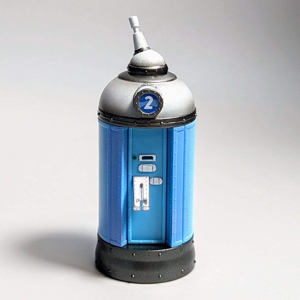 27.　新品未開封　ミニチュアフィギュアコレクション　ファストパス発券機　第2弾 アトラクションのファストパス発券機第2弾！東京