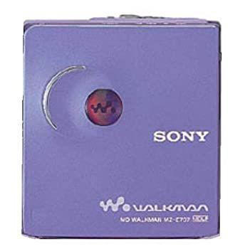 【中古品】SONY　ソニー　MZ-E707　パープル　ポータブルMDプレーヤー　MDLP対応　（M(中古品) 中古】 SONY ソニー MZ-E707 パープル ポータブルMDプレーヤー MDLP