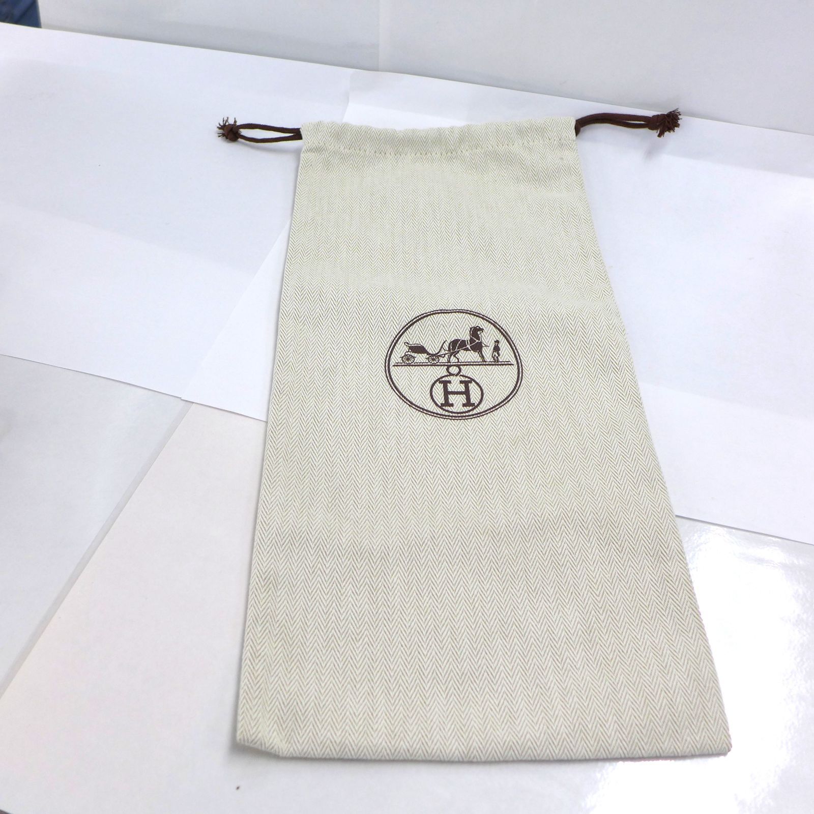 HERMES エルメス 保存袋 巾着 シューズケース 4枚セット 公田店