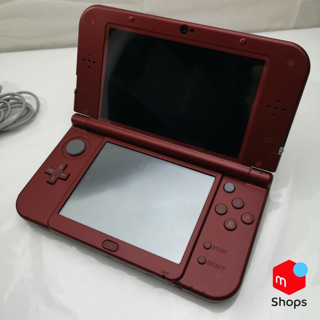 New ニンテンドー 3DS LL メタリックレッド IPS液晶