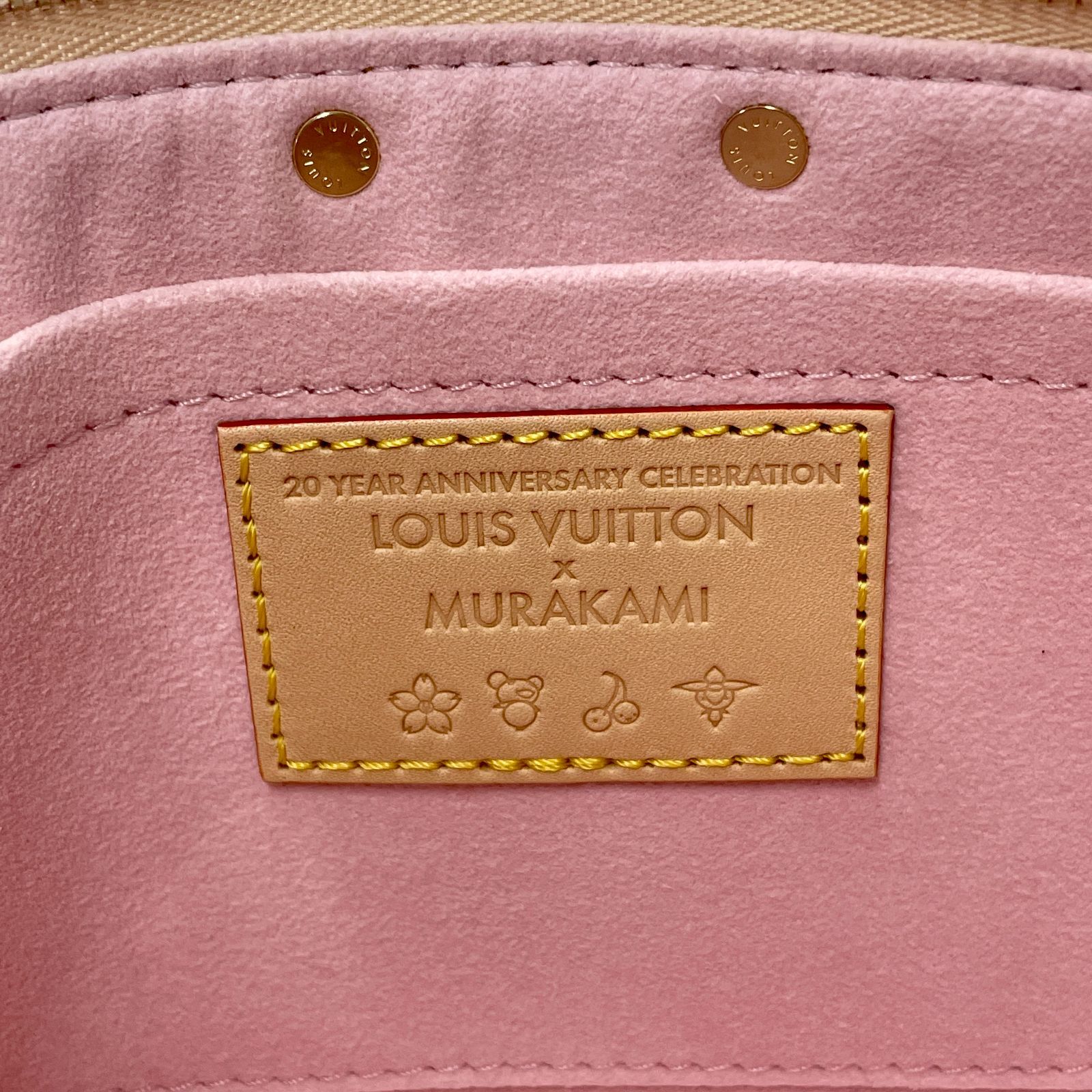 新品 ルイヴィトン 村上隆 LV × TM ポシェット・アクセソワール