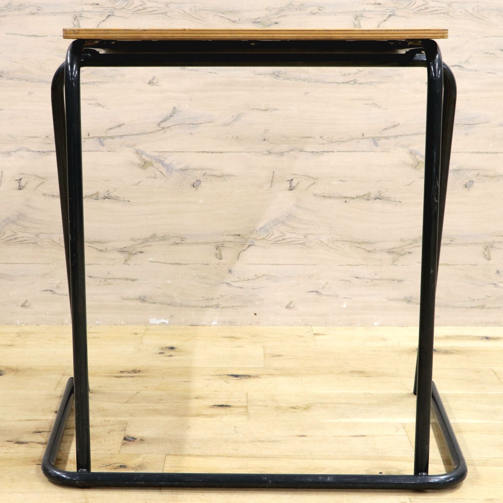 GMIS215G 西洋 イギリス スクールデスク ナチュラル ヴィンテージ 学校机 勉強机 パソコンデスク 簡易テーブル インダストリアル 什器