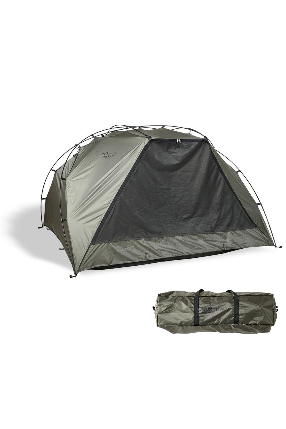 新着商品 WAQ EASE SHADE 日除けシェード 簡易テント サンシェード 遮光 遮熱 メッシュ フルクローズ ピクニック UVカット ソロキャンプ 公園 UV加工 紫外線防止 防災 持ち運び便利