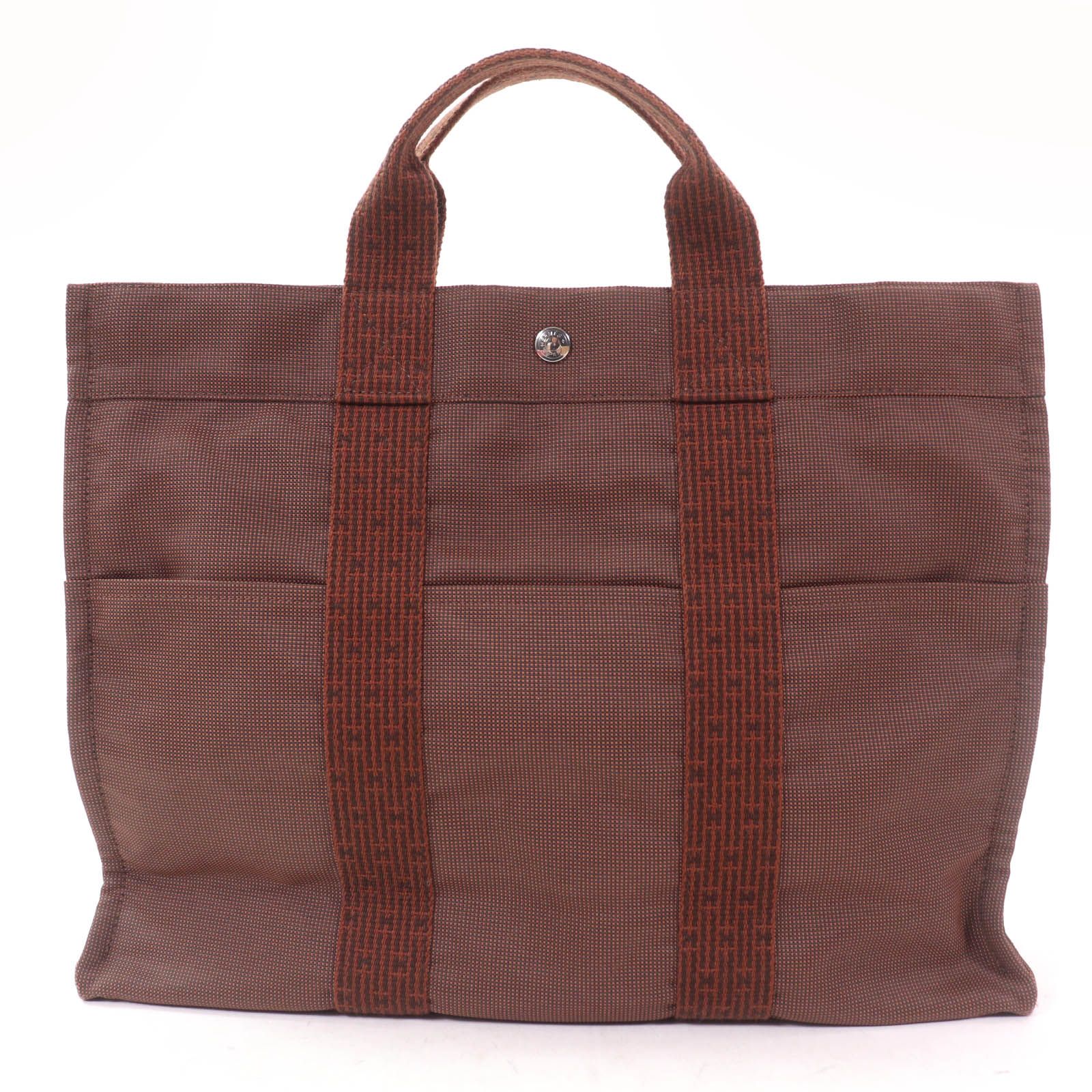 美品☆HERMES エルメス エールライン MM シルバー金具 カデナ・鍵付 