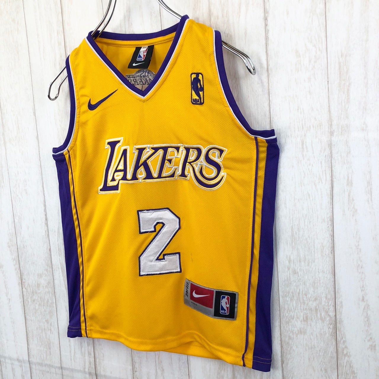 NIKE ナイキ NBA ロサンゼルス レイカーズ LAKERS バスケ ゲームシャツ ユニフォーム タンクトップ メルカリShops
