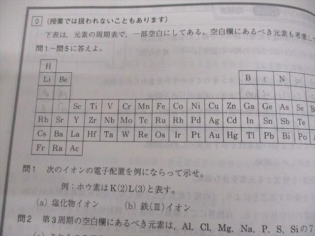 駿台 化学 無機・有機化学の総整理 テキスト 2024 冬期 白井康寛 017S0D 駿台 化学 無機・有機化学の総整理 テキスト 2024 冬期 白井康寛