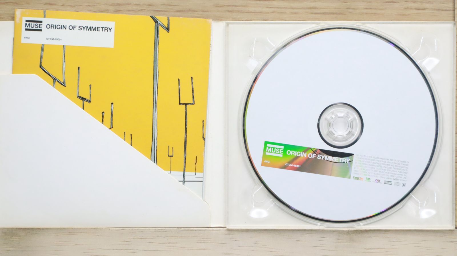 国内盤CD☆ミューズ/μ's□ ORIGIN OF SYMMETRY 【CTCM65001