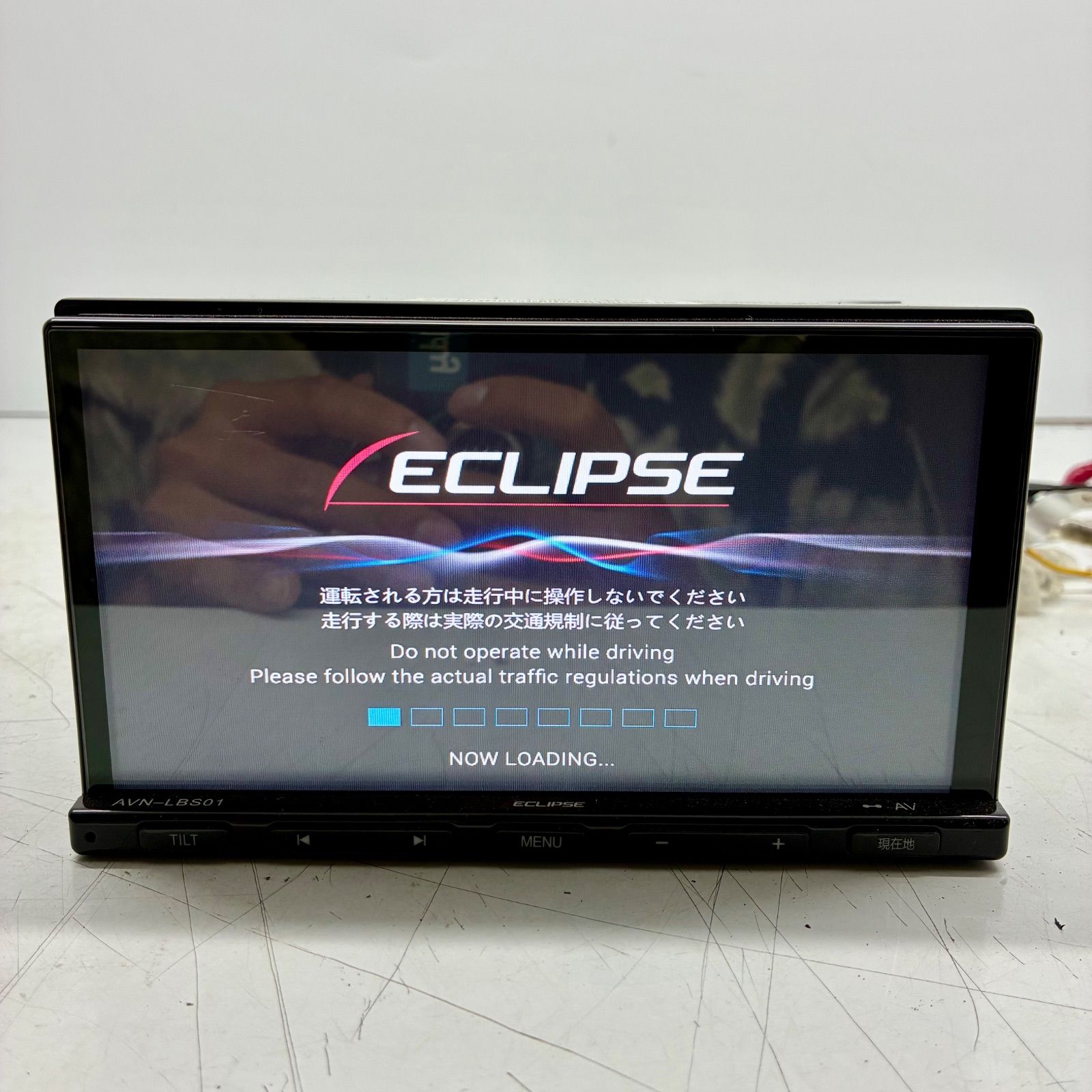 Y イクリプス ECLIPSE 2DIN AVN-LBS01 7V型 カーナビ オーディオ