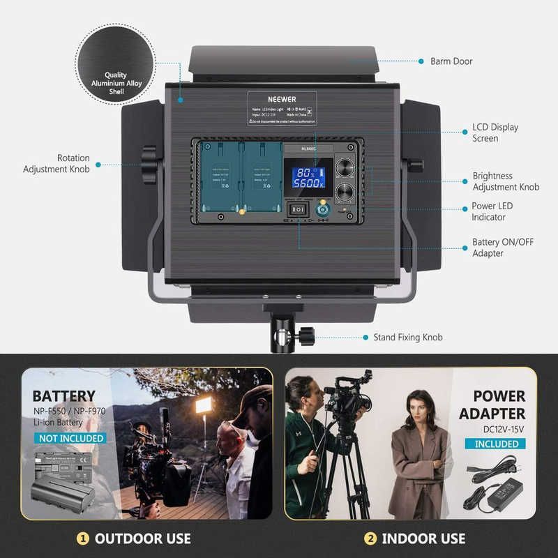 NEEWER LEDビデオライト