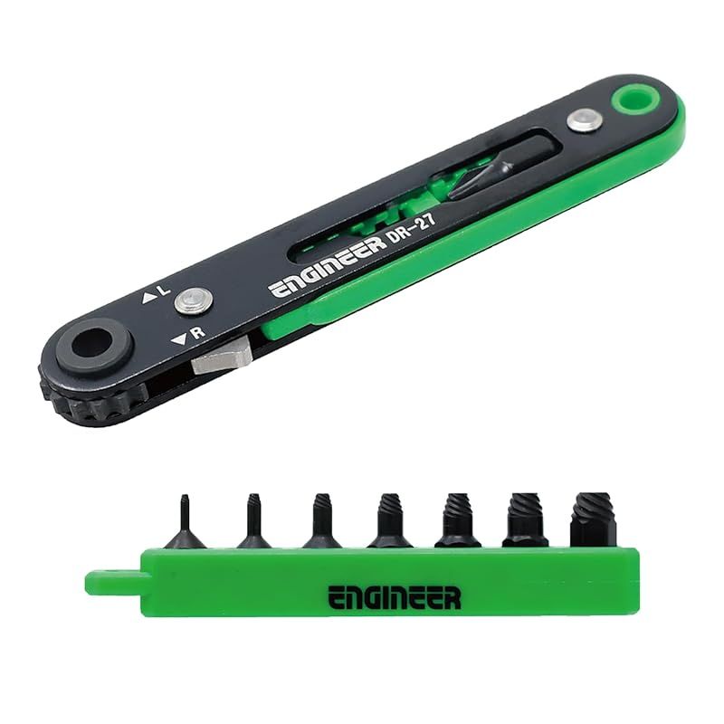 エンジニア 薄ラチェット&ネジモグラ 短 DZ-273 1