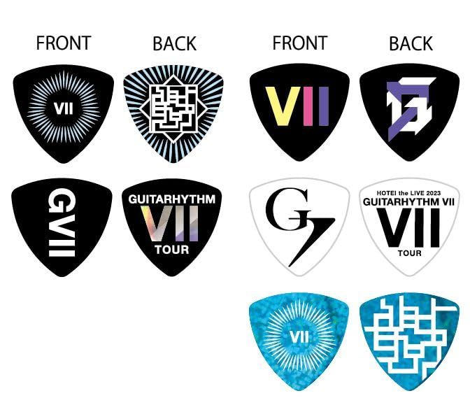 布袋寅泰 2023 GUTIARHYTHM VII TOUR GVII ピックセット - メルカリ