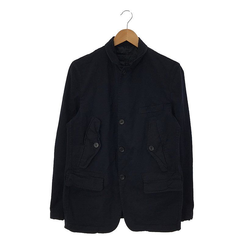 COMME des GARCONS HOMME / コムデギャルソンオム | 2005SS | ポリエステル 製品染め ストライプ 3B テーラードジャケット | M | メンズ