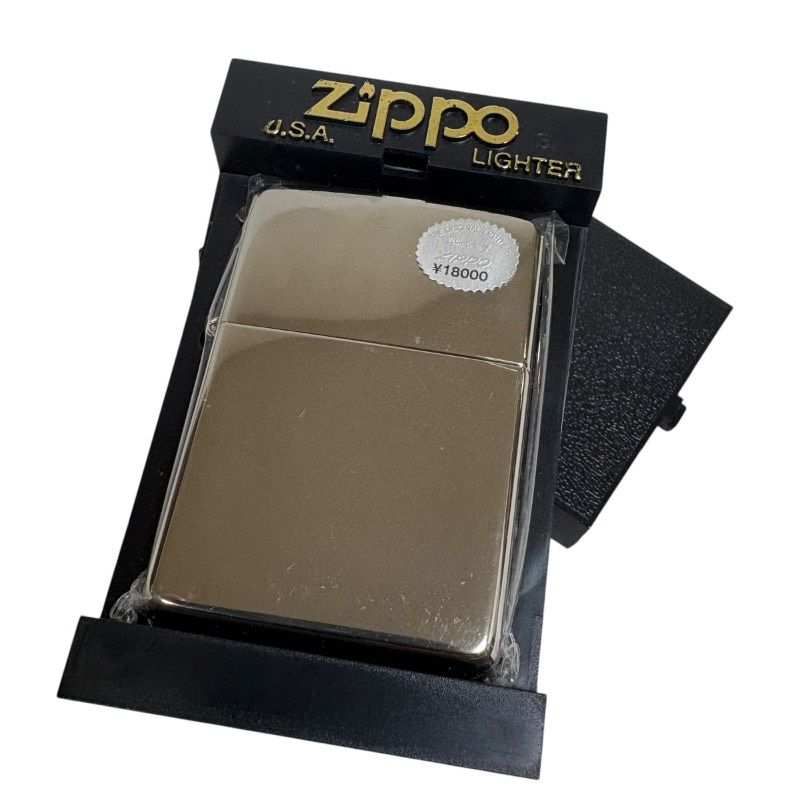 未開封 ◆ZIPPO プラチナプレート◆ シリアルNo.238|2000 モデル 2000年製 BRADFORD製 Made in USA◆コレクション向け◆