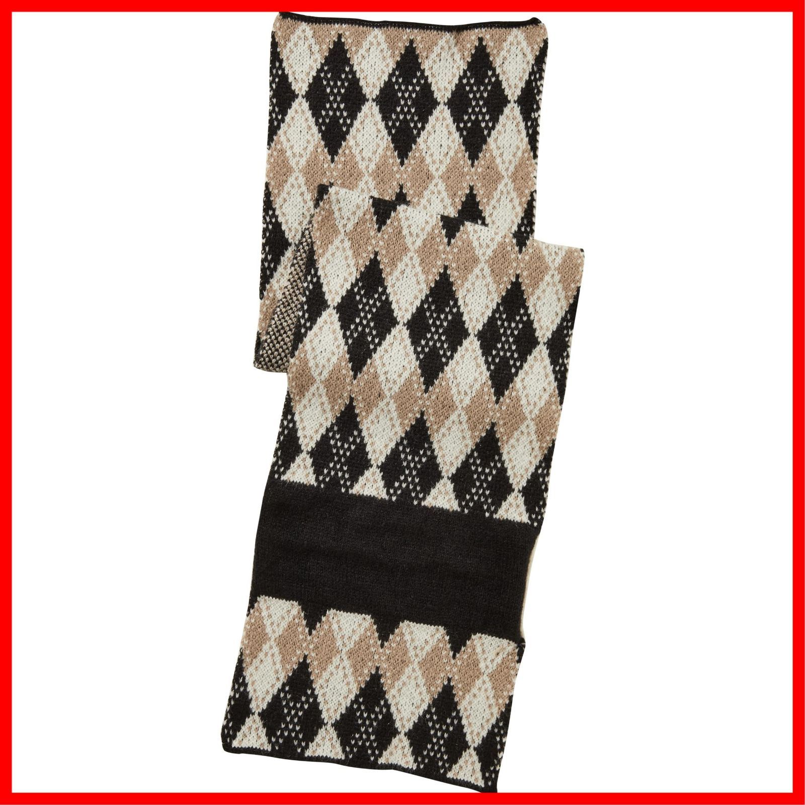 数量 通すだけ レディース 柔らかい マフラー 防寒 コンパクトリブ ムーンバット ニット ネックウォーマー 24-302-76167 ミックスファクトリー 76164