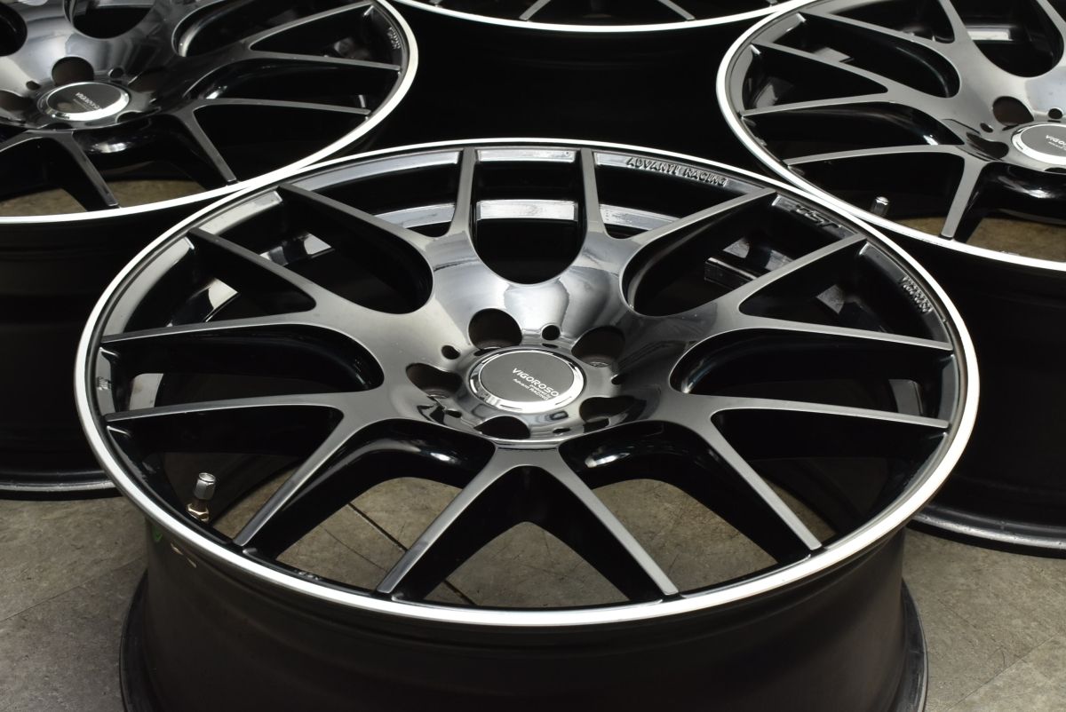 程度良好品】ADVANTI RACING VIGOROSO N765 19in 8J +48 PCD112 