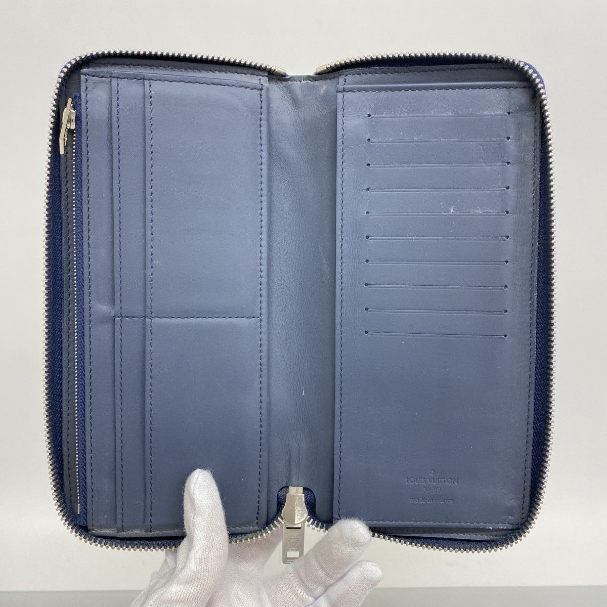 未使用級 ルイヴィトン アエログラム ジッピーウォレット ヴェルティカル ルイヴィトン ジッピーウォレット ヴェルティカル