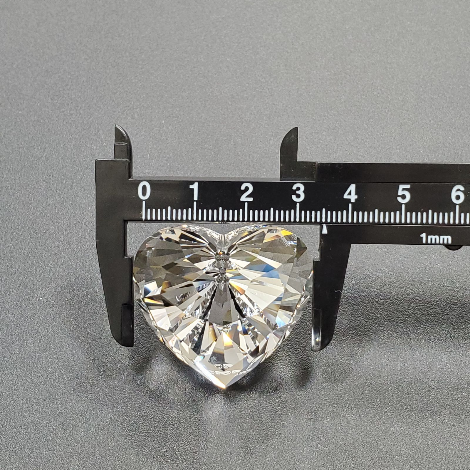 EL4】SWAROVSKI スワロフスキー ハート型クリスタル 置物 MK8570