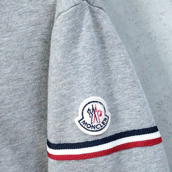 モンクレール MONCLER ワッペン トリコロール フーディー ジップ