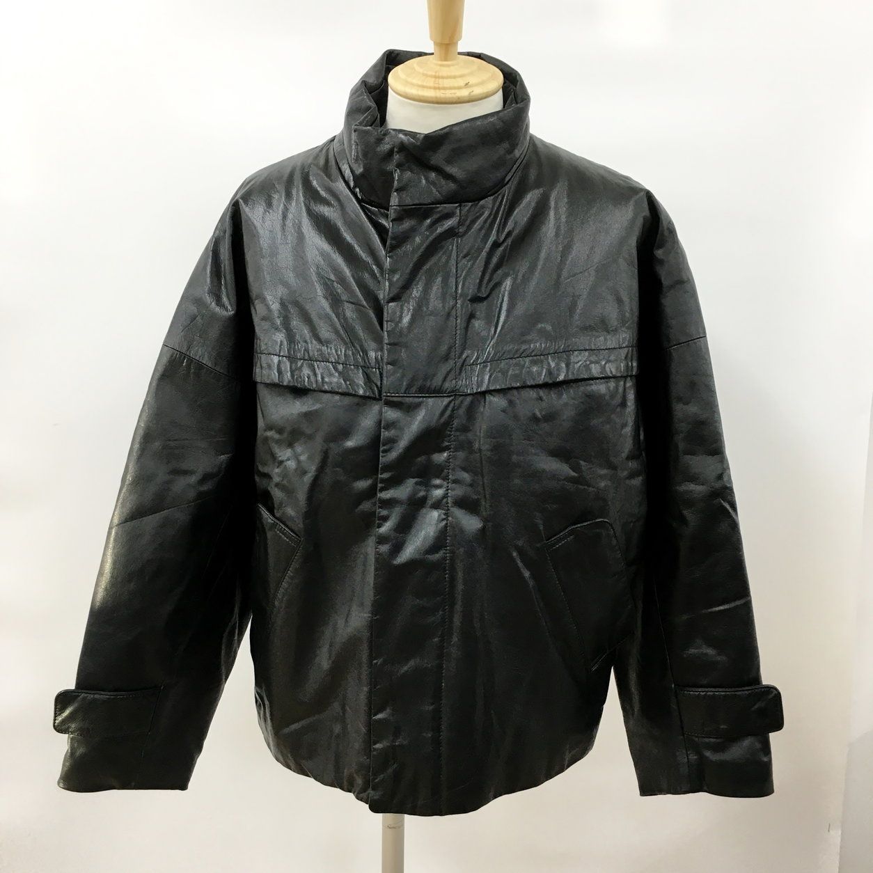 MARK NEW YORK レザー ジャケット 黒 XL 着脱ライナー付き ショート ブルゾン ANDREW MARK 本革 D145 - 札幌  ビンテージ 古着屋 BRIDGE（ブリッジ） ビンテージ古着 通販サイト | オンラインストア