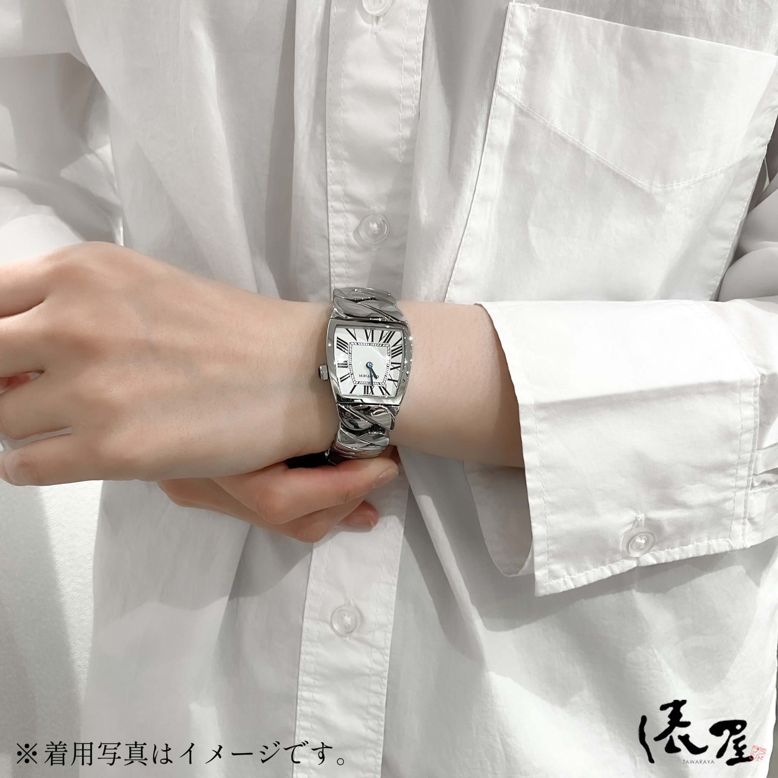 【希少モデル】カルティエ ラドーニャ LM 極美品 仕上げ済み レディース Cartier 時計 腕時計 中古【送料無料】
