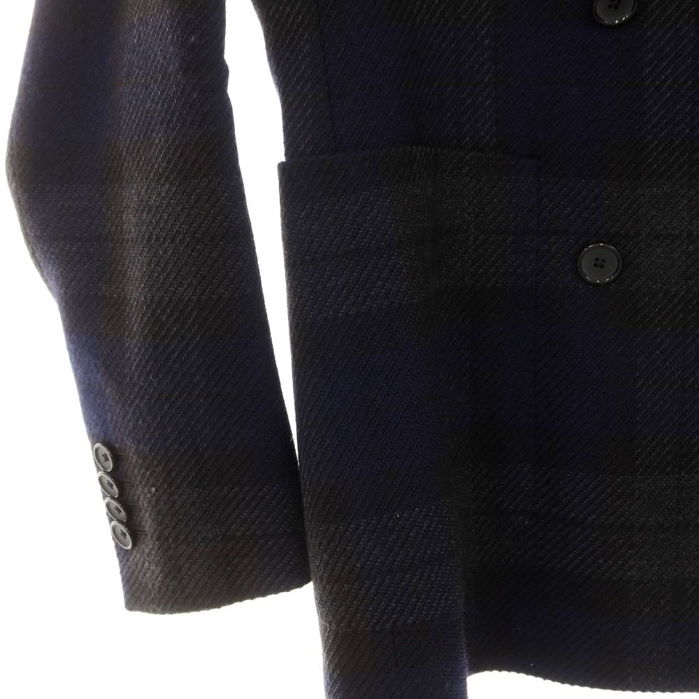 中古】タリアトーレ TAGLIATORE ウールコットン チェック ダブル