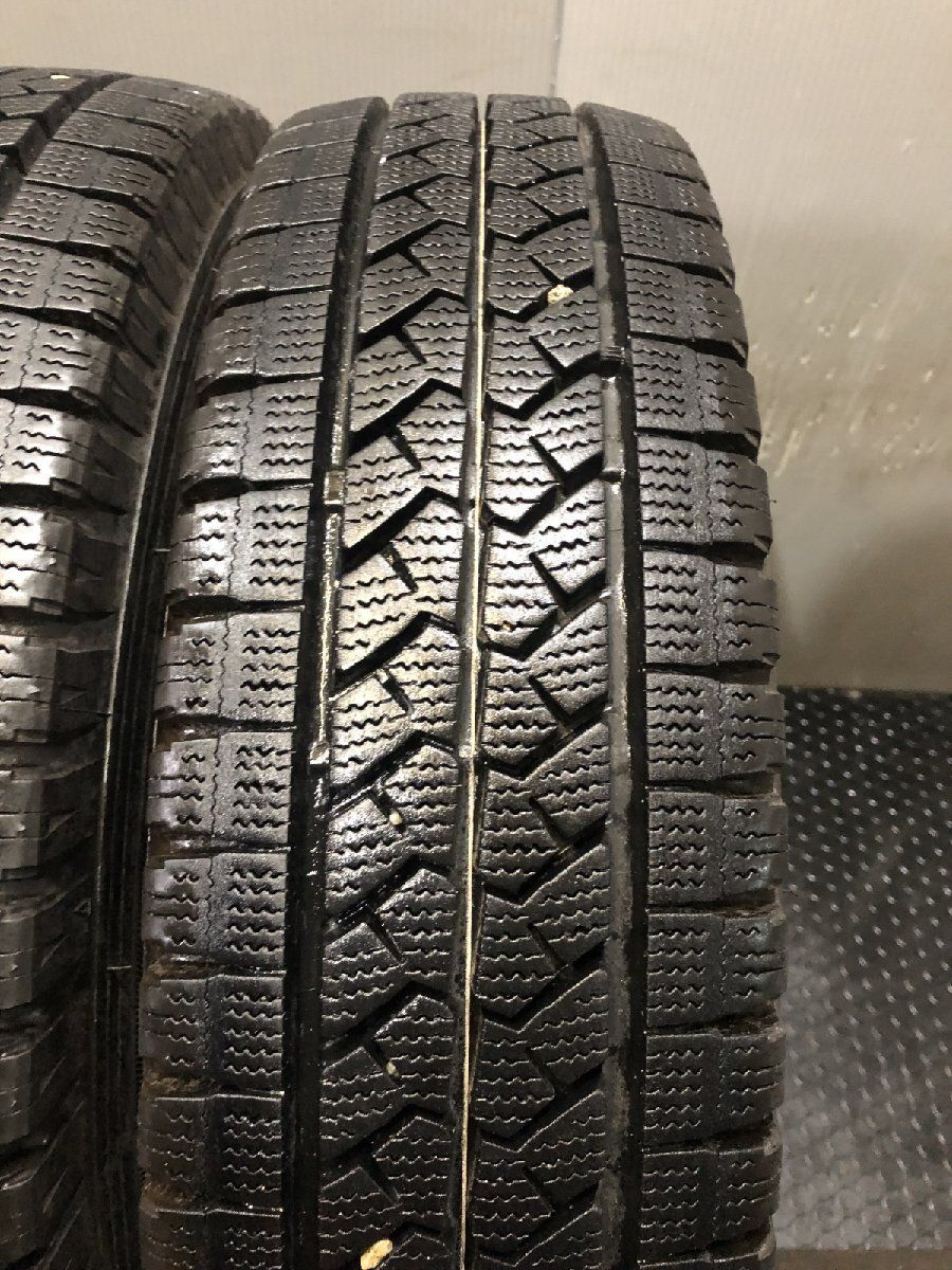 BS BRIDGESTONE BLIZZAK VL1 165R13LT 6PR 13インチ スタッドレス 4本 19年製 バリ溝 サクシード プロボックス等　(KTE043)