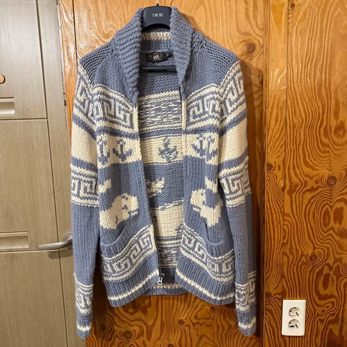 RRL ダブル RL クジラ カウボーイ セーター ニット セーター ポロ