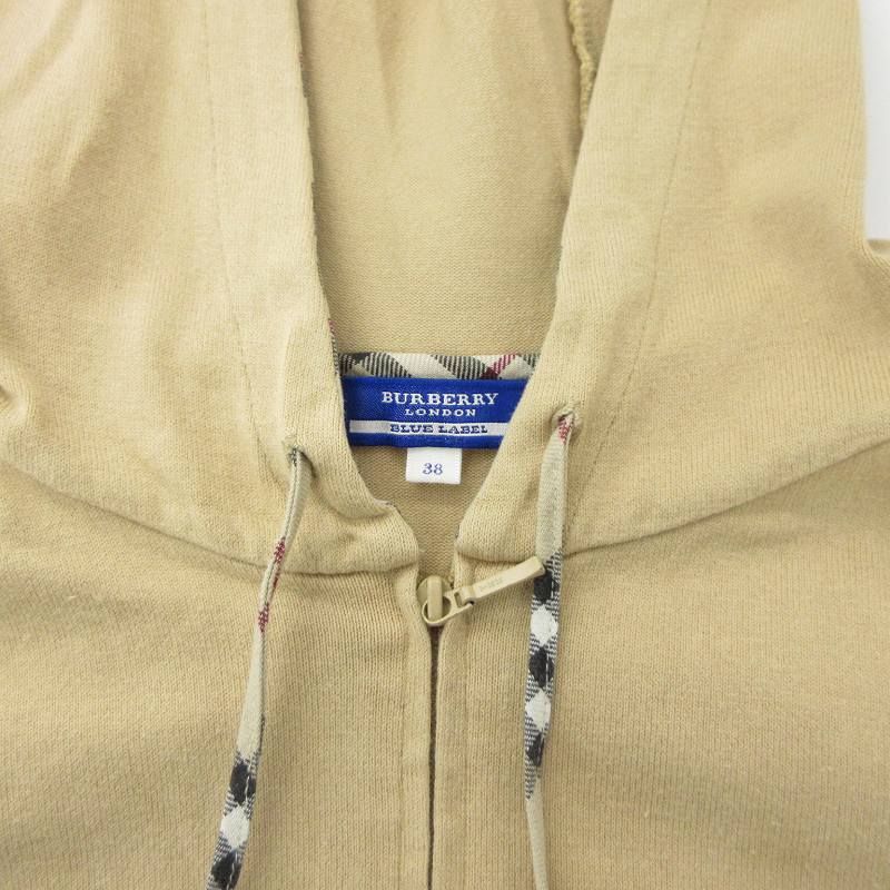 バーバリーブルーレーベル BURBERRY BLUE LABEL ジップアップ