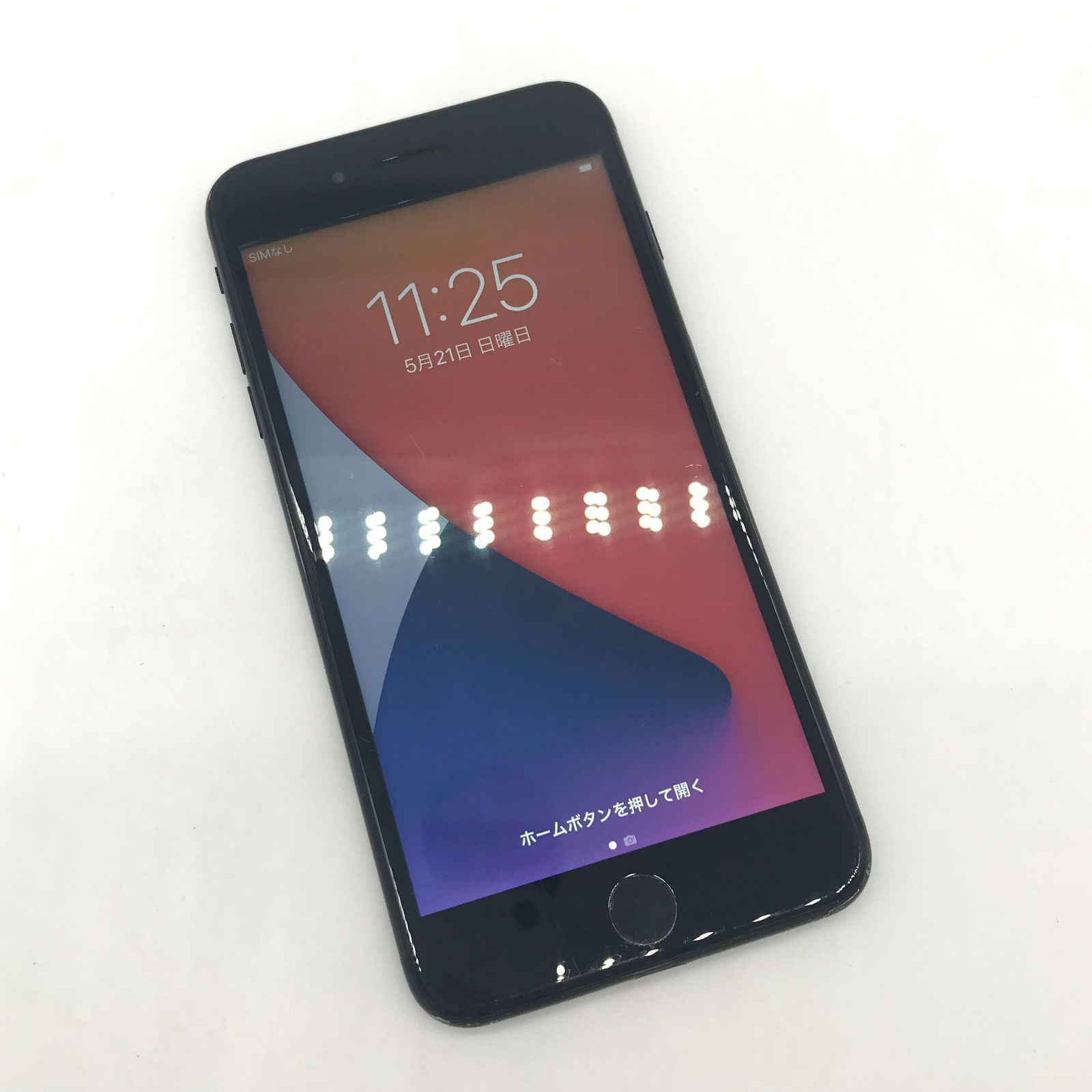 ▽SIMロック解除(au) iPhone7Plus 256GB ジェットブラック MN6Q2J/A 