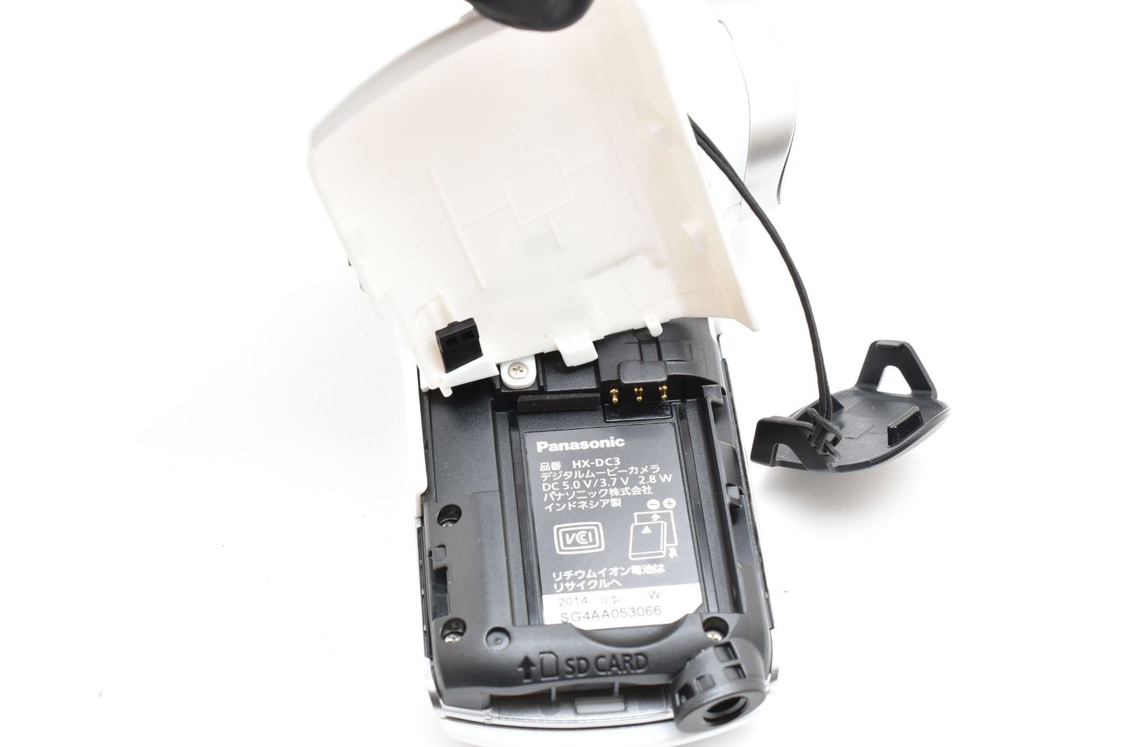 極上品・動画OK】Panasonic HX-DC3 ホワイト フルハイビジョン